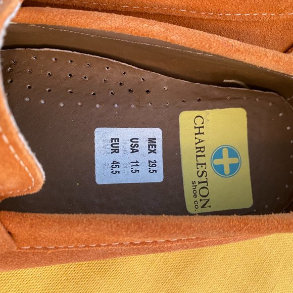SOLD Charleston Shoe Company Men's Leather Moccasins NWOT - Picture 11 of 12